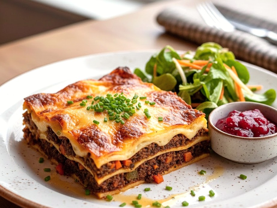 Vegetarisk lasagne